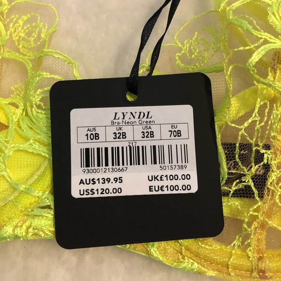 Honey Birdette | Lyndl Neon Bra - Picture 3 of 12